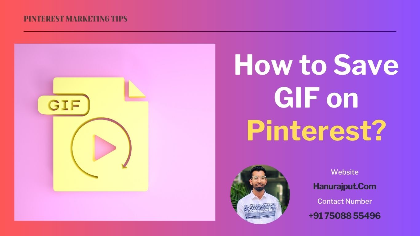How to Save GIF on Pinterest?