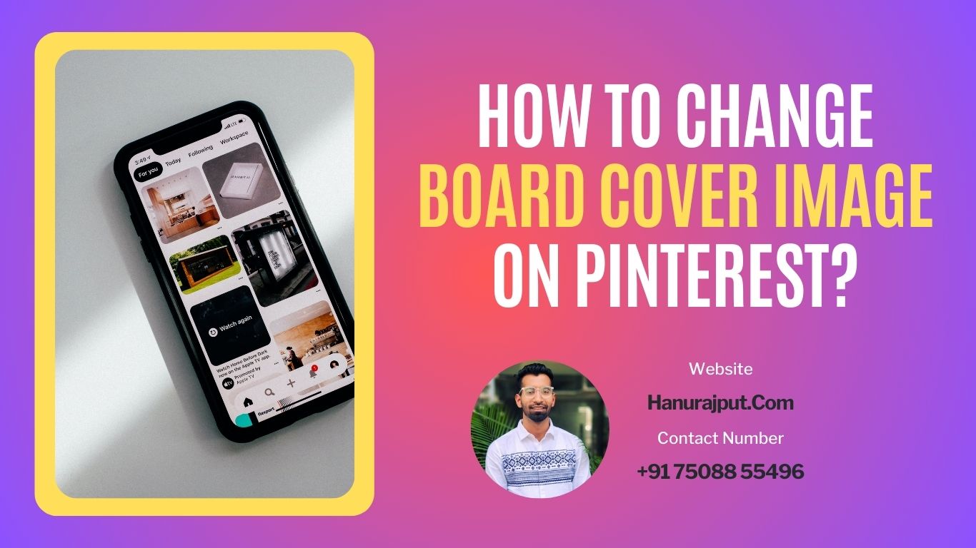 How to Change Board Cover Image in Pinterest?