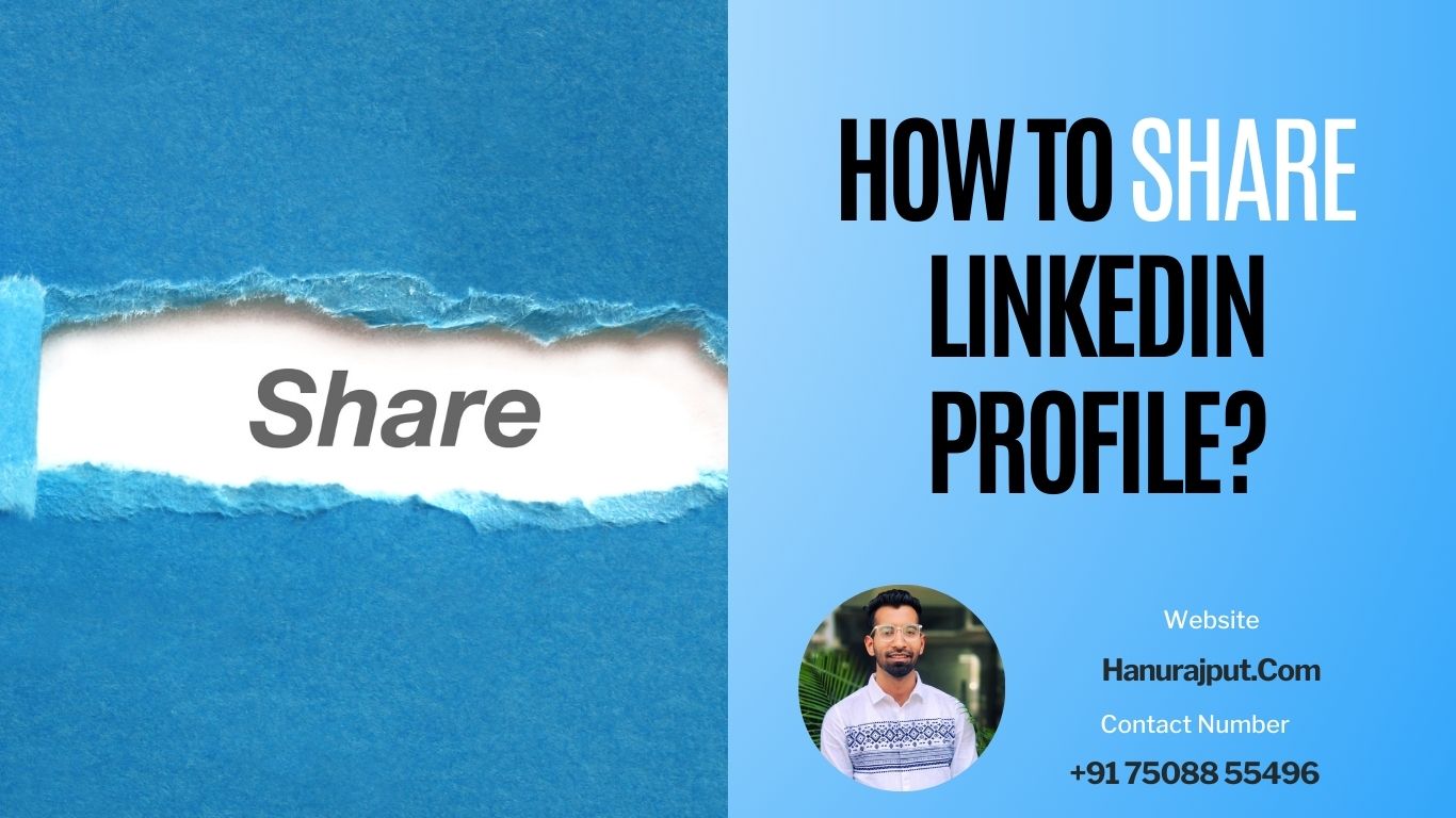 How To Share Linkedin Profile?