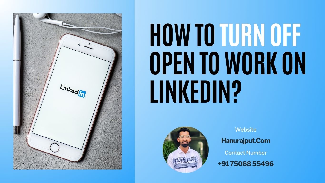 How To Turn Off Open To Work On Linkedin?
